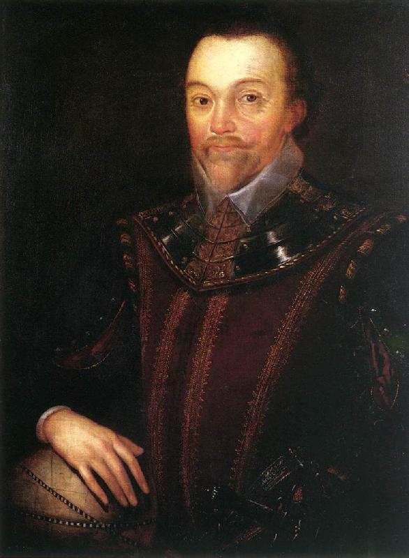 GHEERAERTS, Marcus the Younger Sir Francis Drake dfg